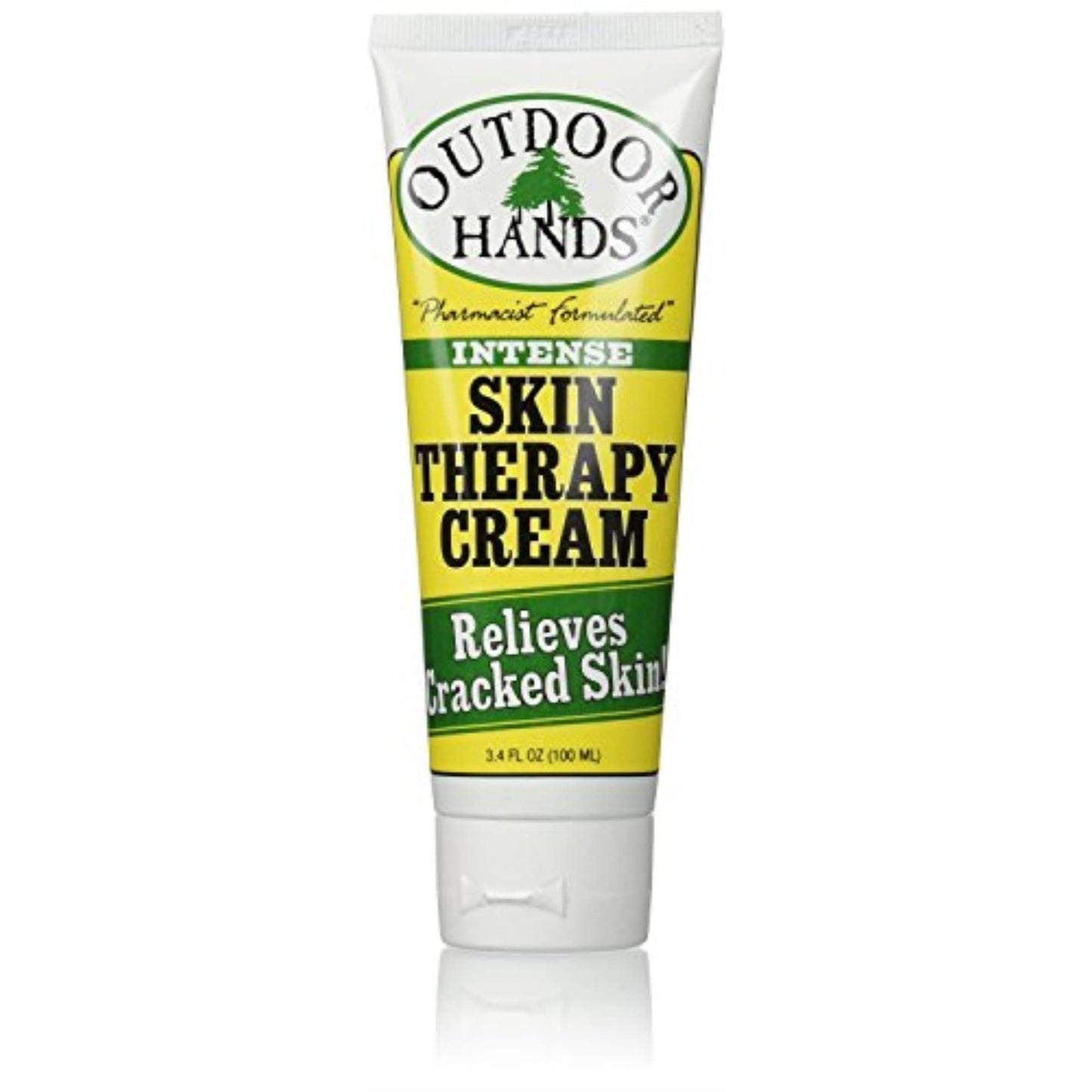 Outdoor Hands Intense Skin Therapy Cream for Dry, Cracked, Chapped Skin, Pharmacist Formulated with Organic Oils & Botanical Extracts - 1 pack Beauty & Personal Care Outdoor Hands