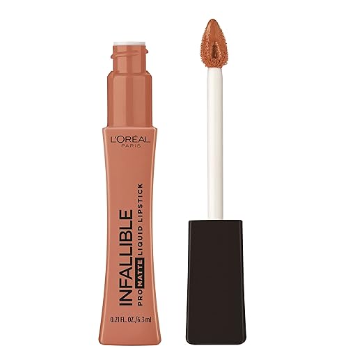 L’Oréal Paris Infallible Pro Matte Liquid Lipstick, Long-Lasting Intense Matte Color, Up to 16HR Wear, highly pigmented, full coverage liquid Beauty & Personal Care L'Oreal Paris