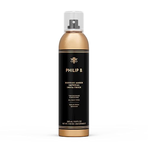 PHILIP B Russian Amber Imperial Insta-Thick Spray 8.8 oz. (260 ml) | Instantly Refreshes and Volumizes Hair Beauty & Personal Care PHILIP B