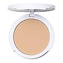 e.l.f. Camo Powder Foundation, Lightweight, Primer-Infused Buildable & Long-Lasting Medium-to-Full Coverage Foundation, Light 210 N Beauty & Personal Care e.l.f.