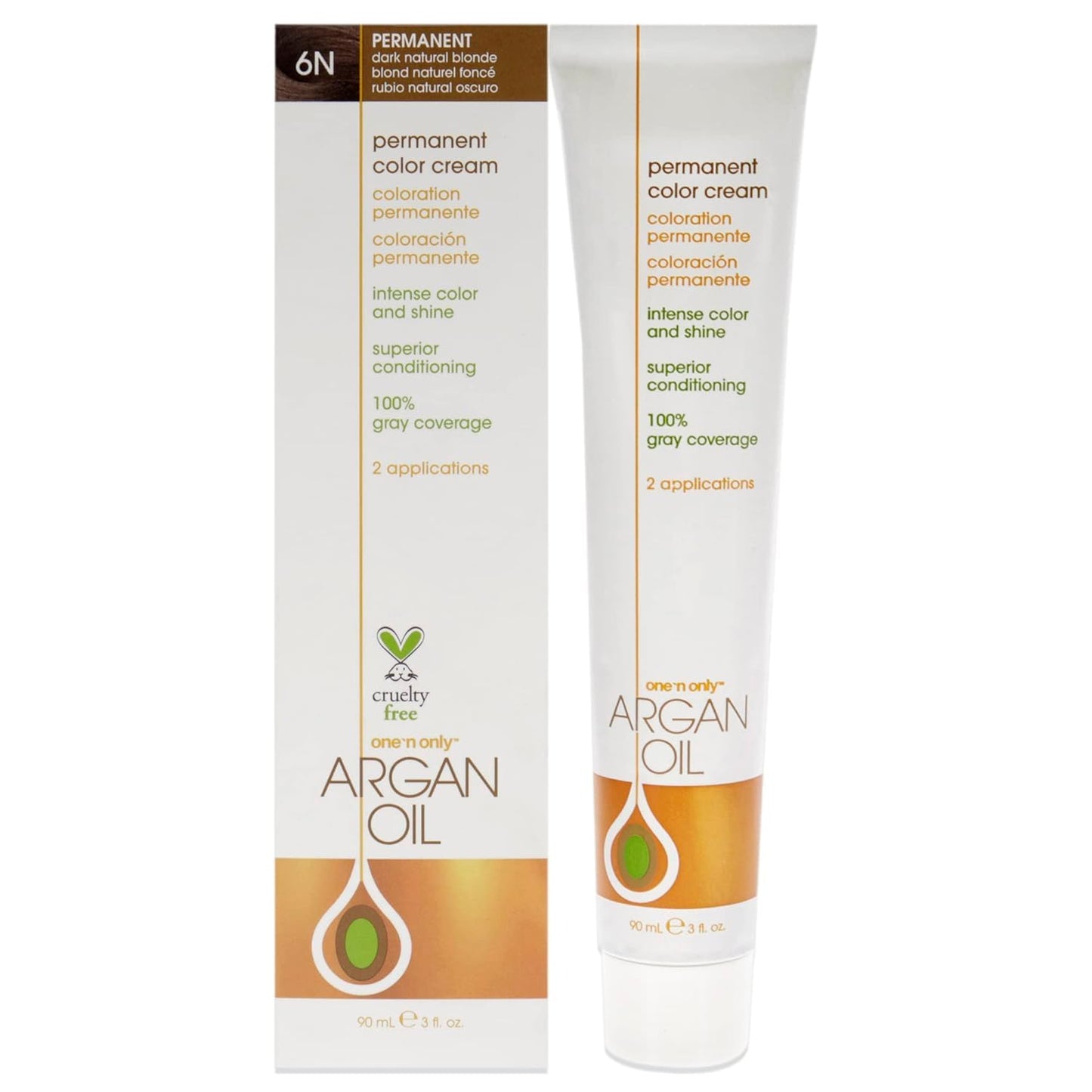 One N' Only Permanent Hair Color - Permanent Hair Dye Made with Argan Oil - Delivers Rich, Accurate Tones with Gray Coverage - Improves Moisture Beauty & Personal Care One 'N Only