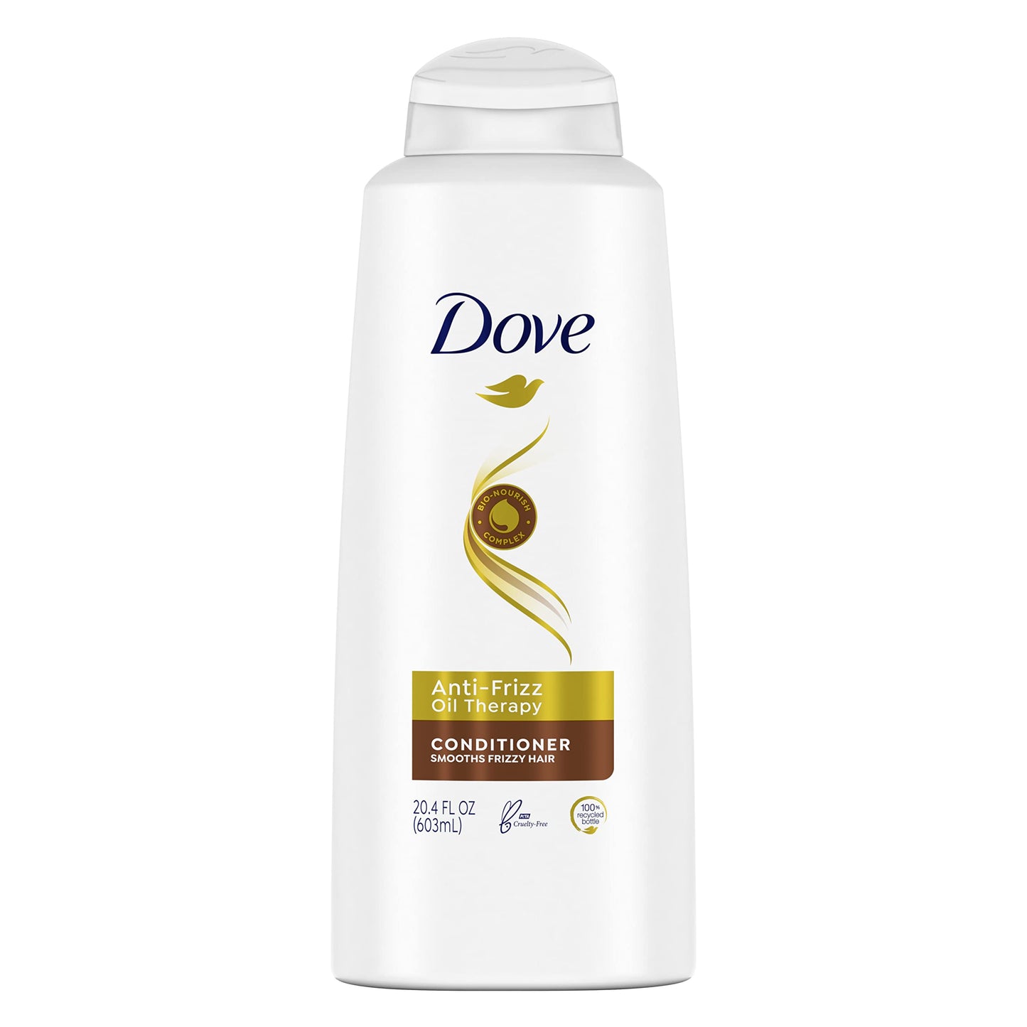 Dove Conditioner for dry hair Anti-Frizz Oil Therapy With Nutri-oils to Treat Frizzy Hair 20.4 oz Beauty & Personal Care Dove