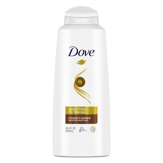 Dove Conditioner for dry hair Anti-Frizz Oil Therapy With Nutri-oils to Treat Frizzy Hair 20.4 oz Beauty & Personal Care Dove