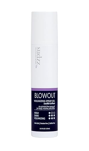 SUDZZFX Fine Hair Care Spray for Men & Women - Blowout Volumizing, Thickening Spray Gel for All Hair Types - 8 fl. oz Beauty & Personal Care SUDZZFX