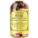 BEAUTE DE PROVENCE Multi-Use Oil for Face, Body and Hair - Organic Blend of Apricot, Vitamin E and Sweet Almond Oil Moisturizer for Dry Skin, Rose Beauty & Personal Care BEAUTE DE PROVENCE