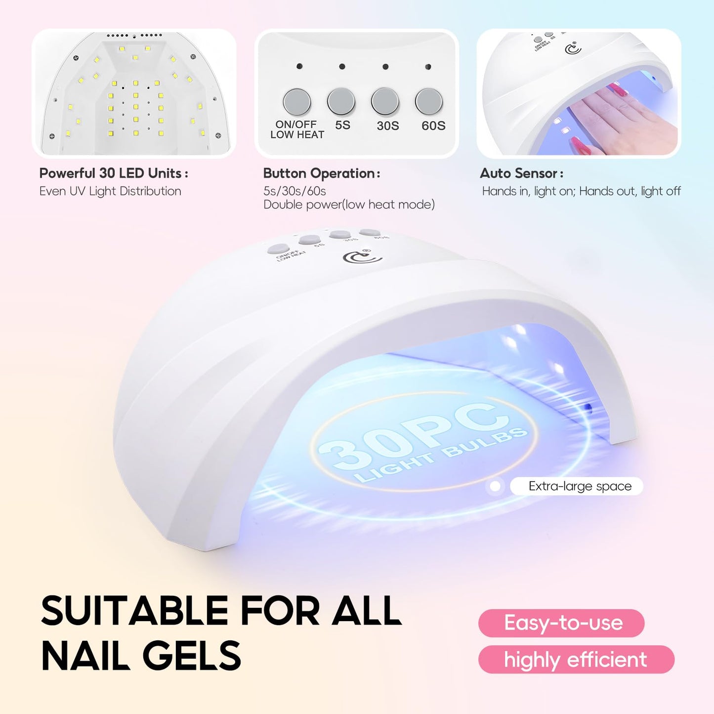 COSCELIA Acrylic Nail Kit for Beginners with Everything 4PC Gel Polish 3PC Acrylic Powder with Drill and U V Light 24 Colors Glitter Powder Complete Beauty and Personal Care COSCELIA