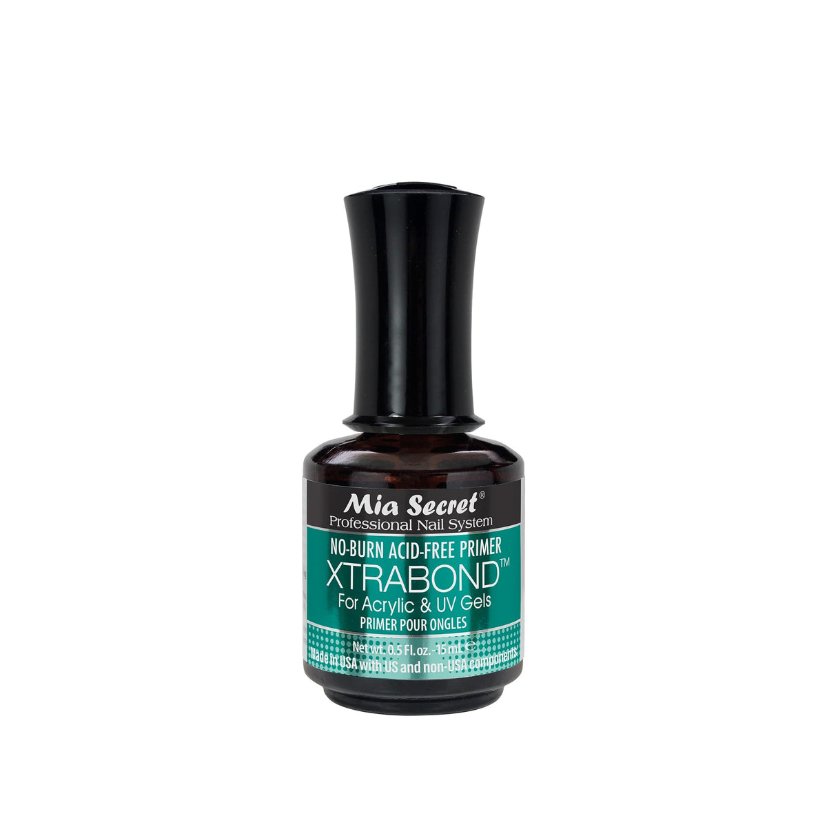 Mia Secret XTRABOND No-Burn Acid-free Primer 1/2 oz. for Acrylic and UV Gels