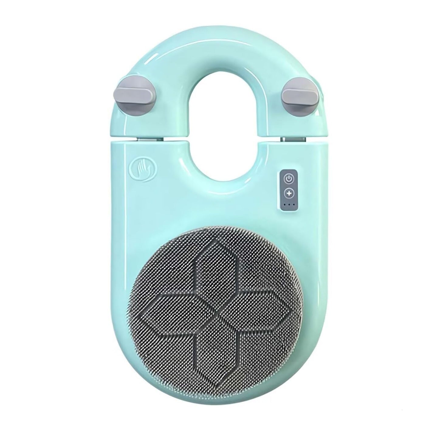 QUGURLID Wall Mounted Electric Back Scrubbers,Automatic Rota-Tion Shower Brush for 2-Speed Adjustment Electric Exfoliating Bath Shower Machine Beauty and Personal Care QUGURLID