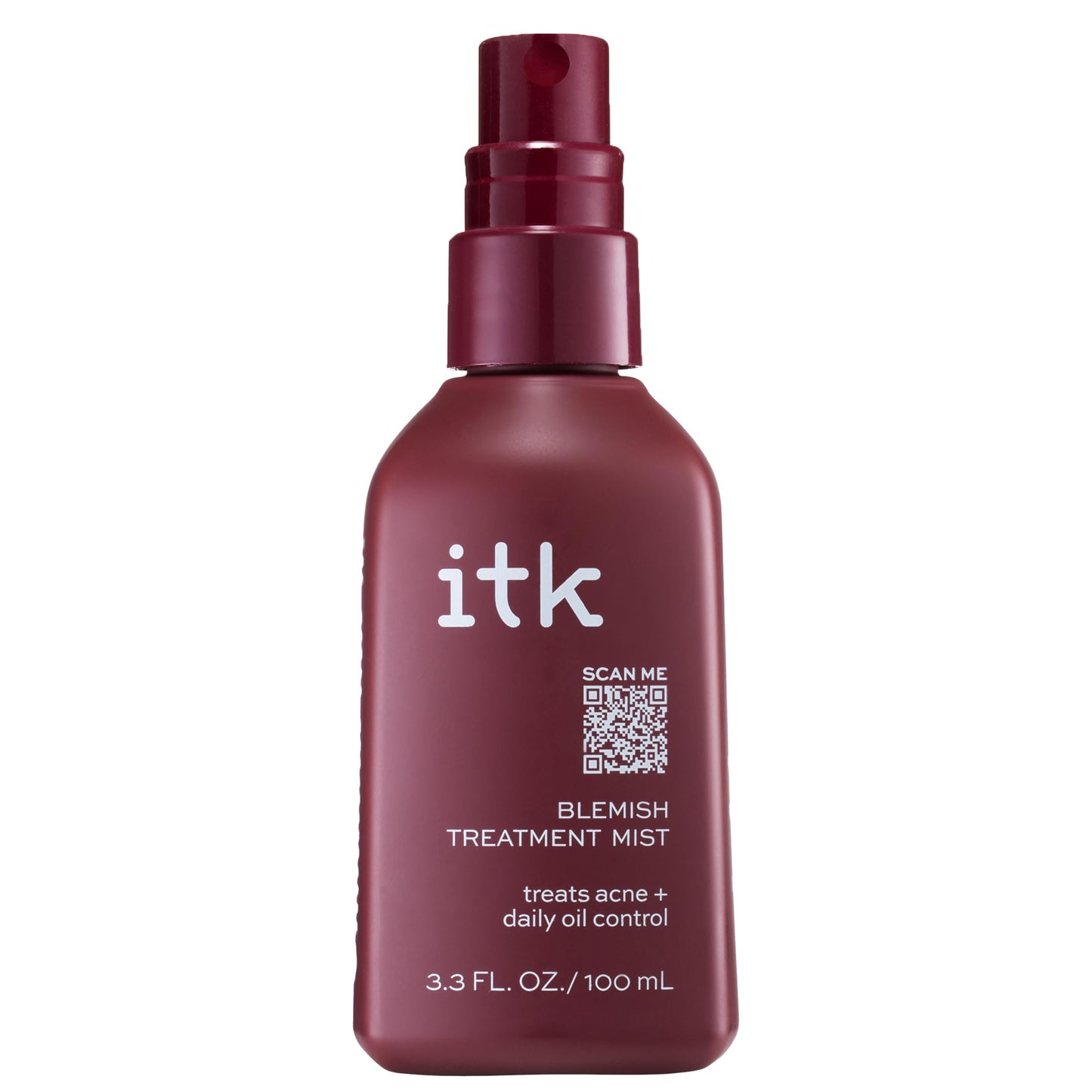 ITK Skincare 2% Salicylic Acid Spray for Face & Body Acne - Blemish-Fighting Treatment for Body Acne, Bacne, Blackheads, Pimples & Blemishes - BHA Beauty & Personal Care ITK