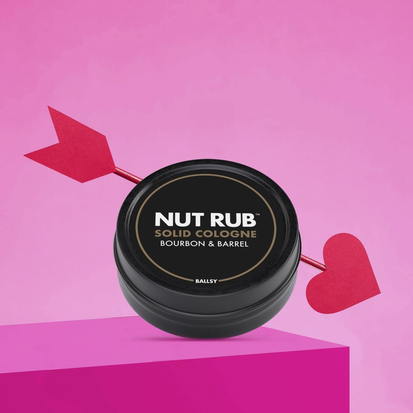 Ballsy Body & Ball Rub, Cologne for Everywhere, with Beeswax, Coconut and Sunflower Seed Oil, Ocean & Air/Forest & Fields/Bourbon & Barrel, .85 oz Beauty & Personal Care Ballsy