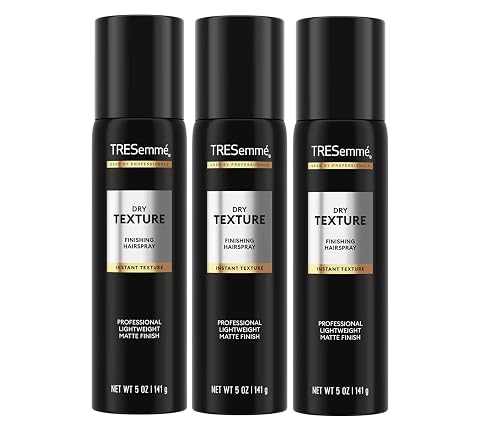 TRESemme Dry Texture Finishing Spray Matte Finish, Texturizing & Volumizing, 24H Humidity & Frizz Control, 5 Oz (Pack of 3) Beauty & Personal Care TRESemmé