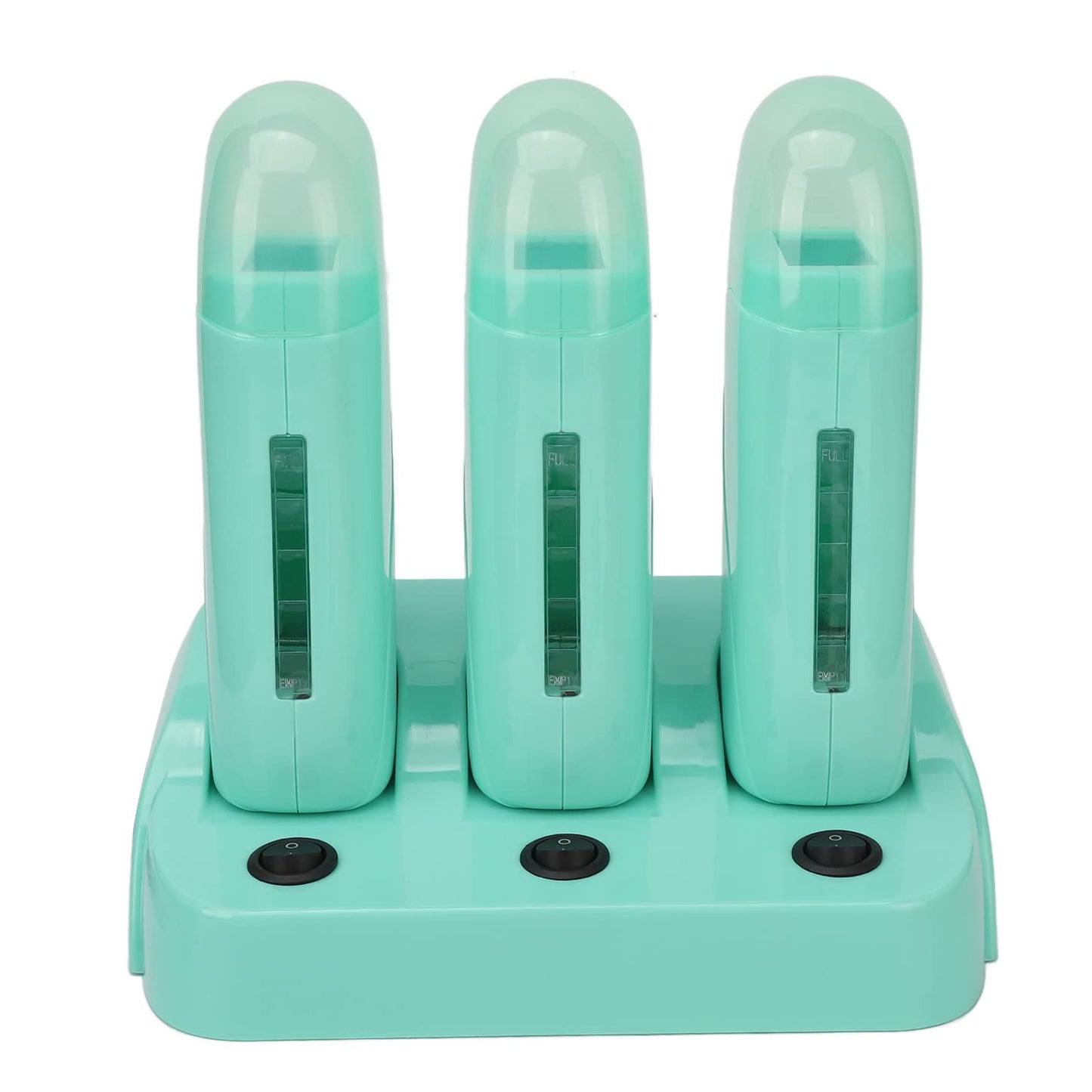 XHTLLO 3Pcs Roll On Wax Kit with Base, Electric Hair Removal Wax Heater Set for Armpit, Legs, and Arms, Quick Melting(US) Beauty and Personal Care XHTLLO