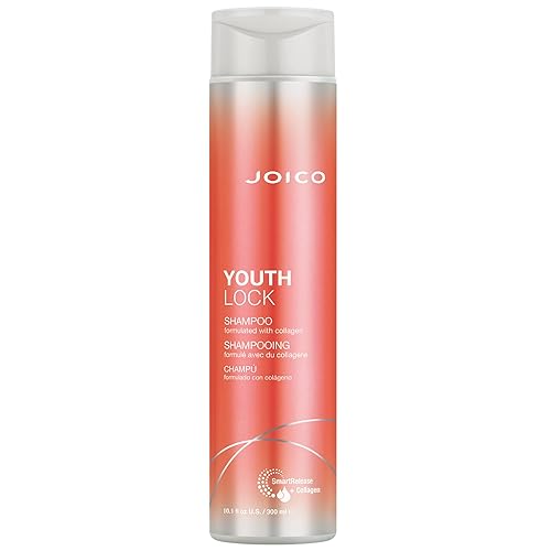 Joico YouthLock Shampoo Formulated With Collagen | Youthful Body & Bounce | Reduce Breakage & Frizz | Soften & Detangle Hair | Boost Shine | Sulfate Beauty & Personal Care Joico