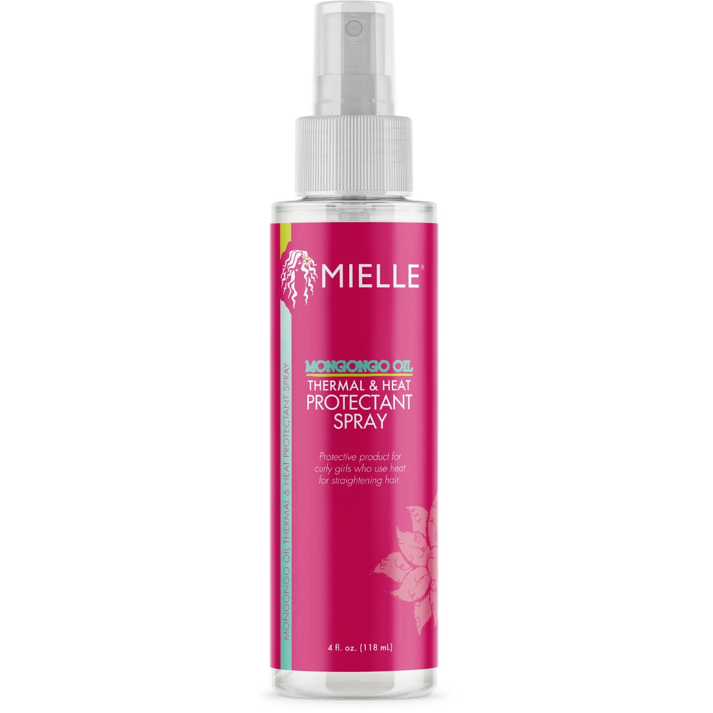 Mielle Mongongo Oil Thermal & Heat Protectant Spray, Protects Hair from Heat Damage, Intense Heat Defense, Curl Pattern Protection, Safe for All Hair Beauty & Personal Care Mielle Organics