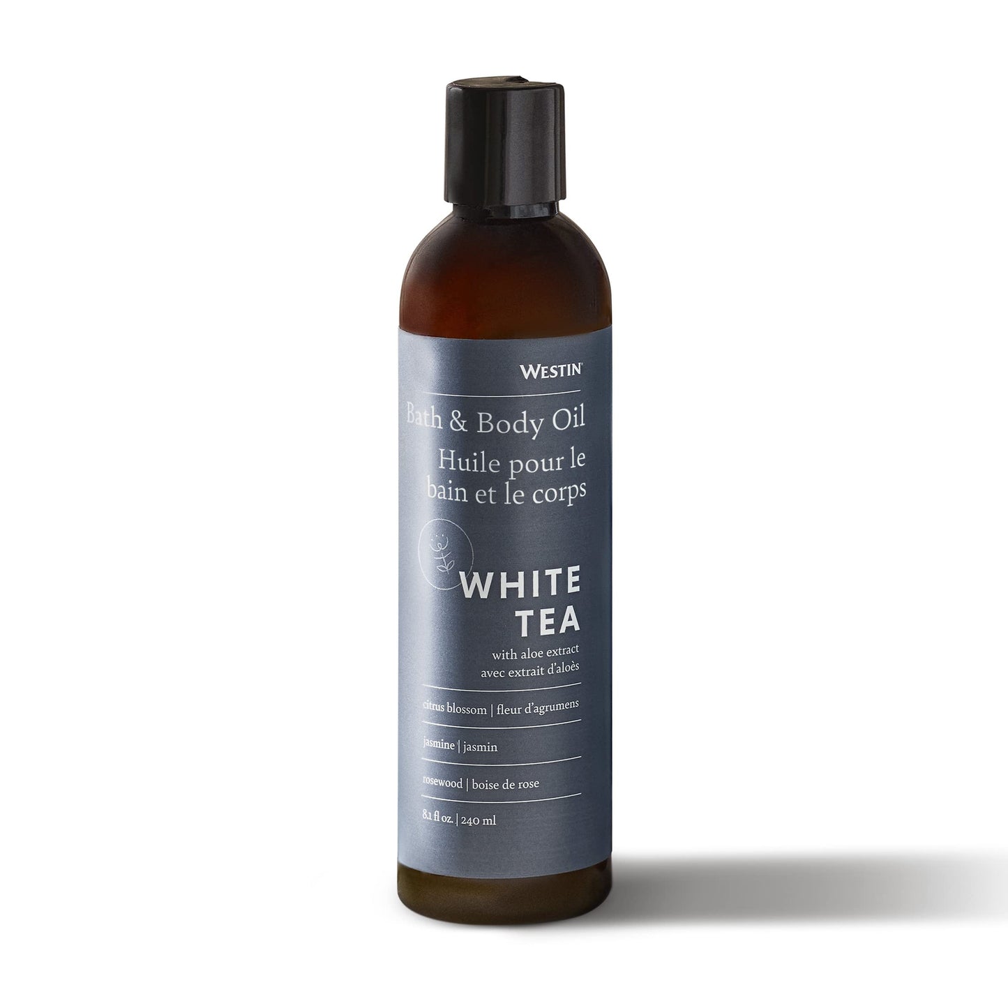 Westin White Tea Aloe Bath & Body Oil - Soothing, Invigorating Bath and Massage Oil with White Tea and Aloe - 8 Ounces Beauty and Personal Care Westin