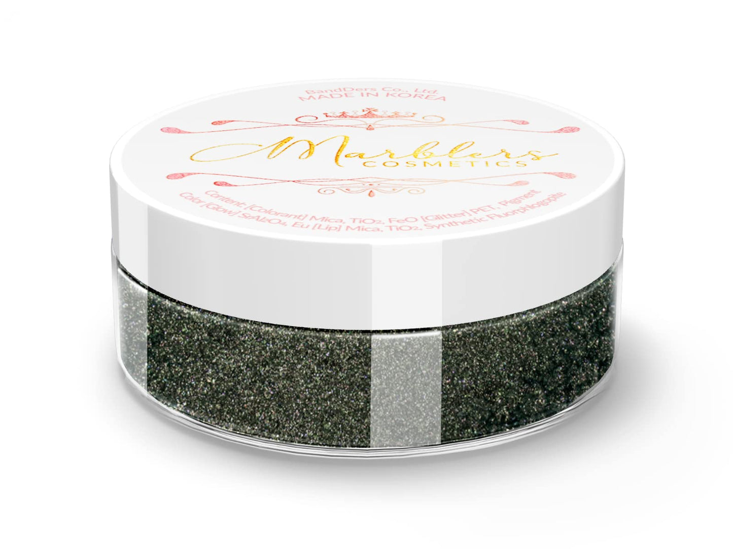 MARBLERS Chunky Natural Mica Powder [Green Black Pearl] 0.11oz (3g) | Highly Pigmented | Non-Toxic, Vegan, Cruelty-Free | Eyeshadow, Body Butter, Nail Beauty & Personal Care MARBLERS