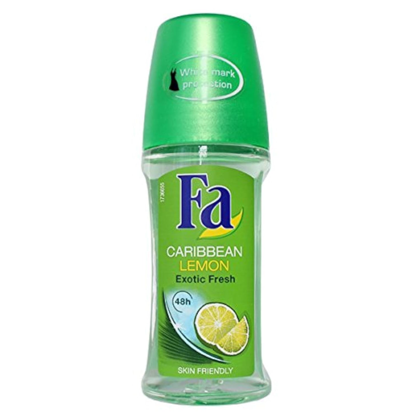 Fa, Carribean Lemon Glass Roll-On Deodorant, 1.69 Fl Oz Beauty and Personal Care Fa