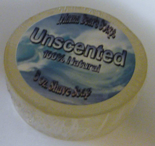 Mama Bear's Natural Unscented Shaving Soap Beauty and Personal Care Mama Bear's Soaps