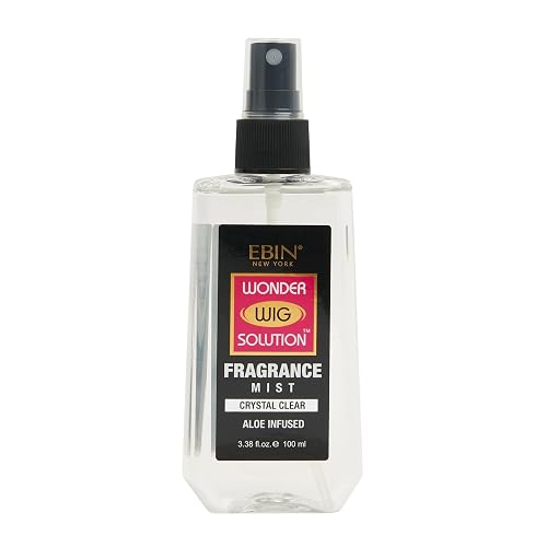 Wonder Wig Solution Fragrance Mist Crystal Clear 3.38oz | Gives Moisture and Hydration to Hair with Aloe Infused Formula, Refresh the Wig, Eliminating Beauty & Personal Care EBIN NEW YORK
