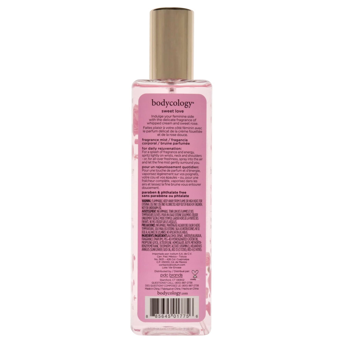 Bódycólogÿ Sweet Love Pérfumé by Bódycólogÿ, 8 oz Bódy Míst Spray for Women Beauty & Personal Care Bodycology