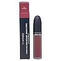 M·A·C Cosmetics Powder Kiss Liquid Lipcolour - 973 Pink Roses (0.17 fl oz / 5 mL) Beauty & Personal Care MAC