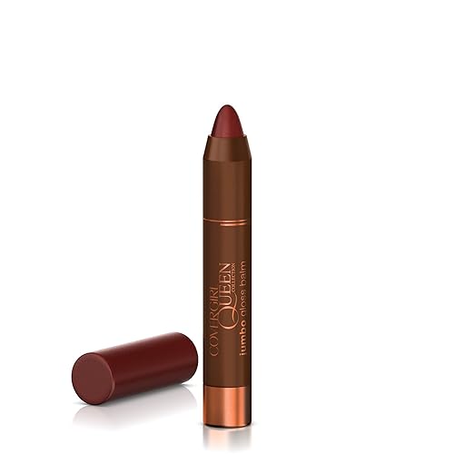 COVERGIRL Queen Jumbo Gloss Balm Satin and Spice, .13 oz (packaging may vary) Beauty & Personal Care COVERGIRL