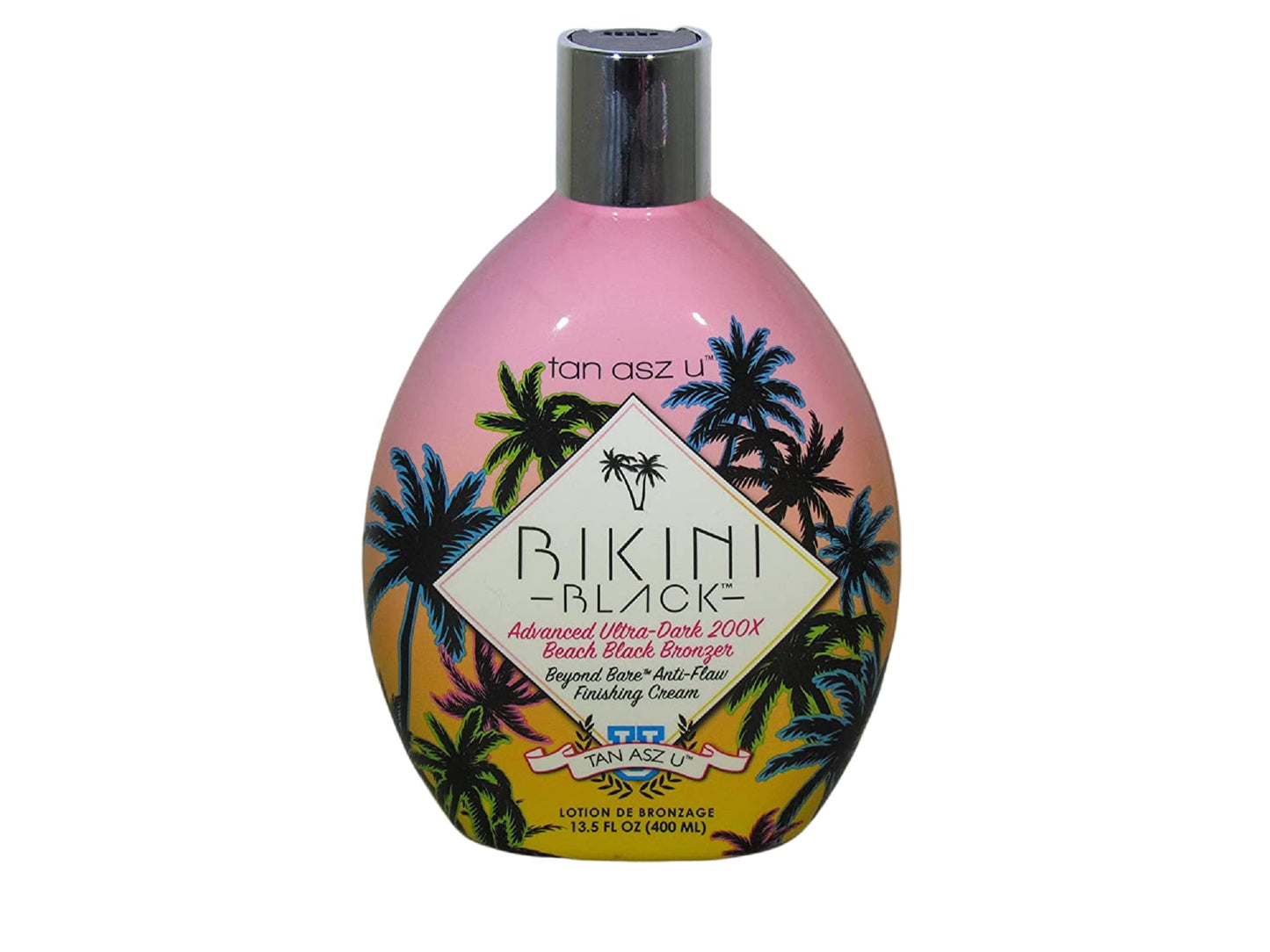 Tan Asz U BIKINI BLACK Advanced Ultra-Dark 200x Black Bronzer - 13.5 oz. Beauty & Personal Care Tan Asz U