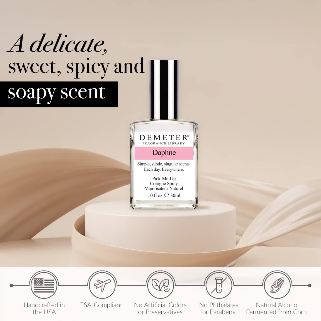 DEMETER Daphne, 1 oz Cologne Spray, Perfume for Women Beauty & Personal Care DEMETER