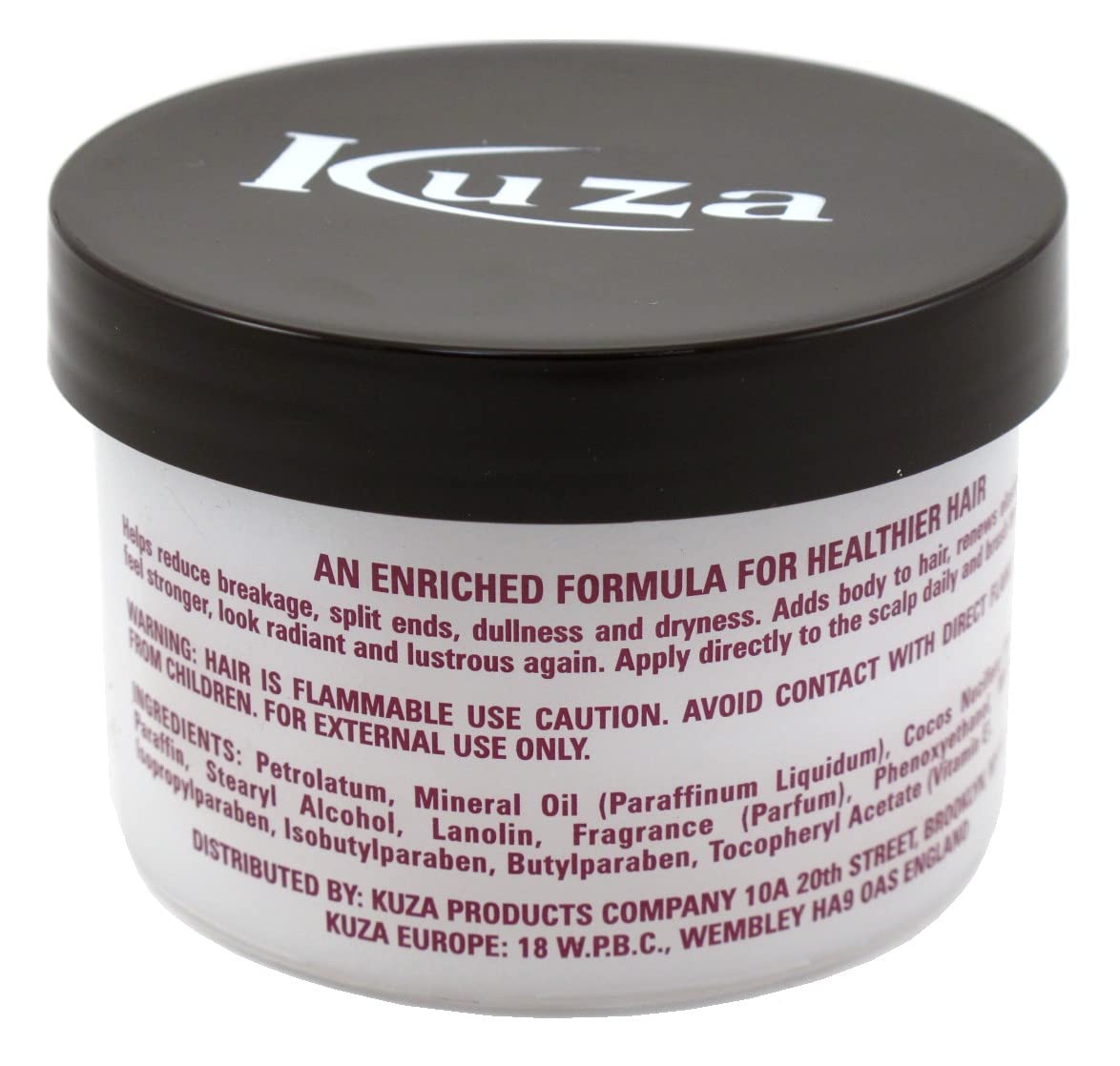 Kuza Coconut Oil Conditioner & Hair Dressing - for Healthier Hair, 4 oz Beauty & Personal Care Kuza