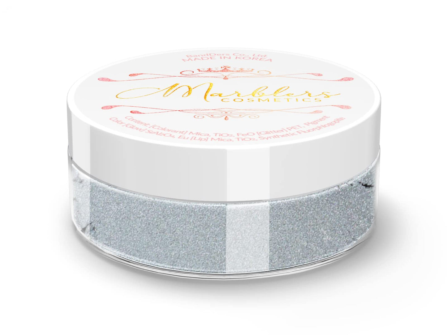MARBLERS Fine Natural Mica Powder [Blue Gray] 0.11oz (3g) | Highly Pigmented | Non-Toxic, Vegan, Cruelty-Free | Eyeshadow, Body Butter, Nail Polish Beauty & Personal Care MARBLERS