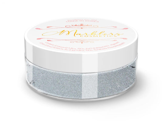MARBLERS Fine Natural Mica Powder [Blue Gray] 0.11oz (3g) | Highly Pigmented | Non-Toxic, Vegan, Cruelty-Free | Eyeshadow, Body Butter, Nail Polish Beauty & Personal Care MARBLERS