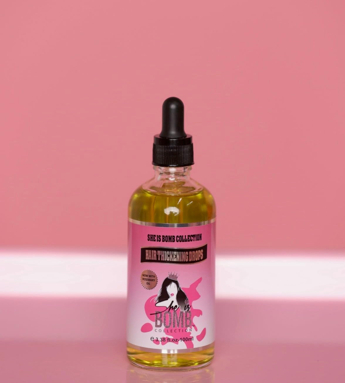 she is bomb collection Rosemary Hair Oil, 5 Fl Oz, Unscented, For All Hair Types