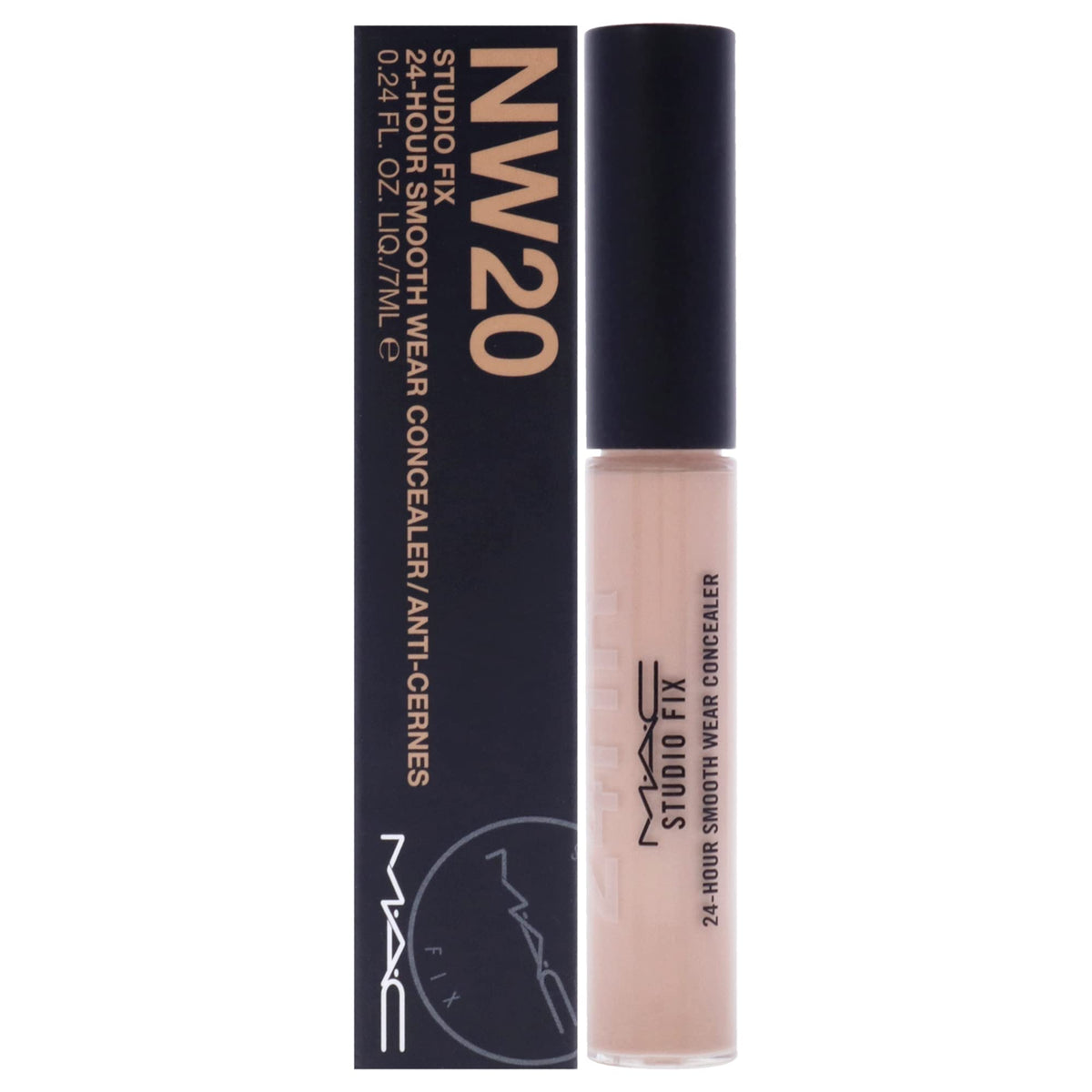 MAC Studio Fix 24 Hour Smooth Wear Concealer - NW20 Concealer Women 0.23 oz Beauty & Personal Care MAC