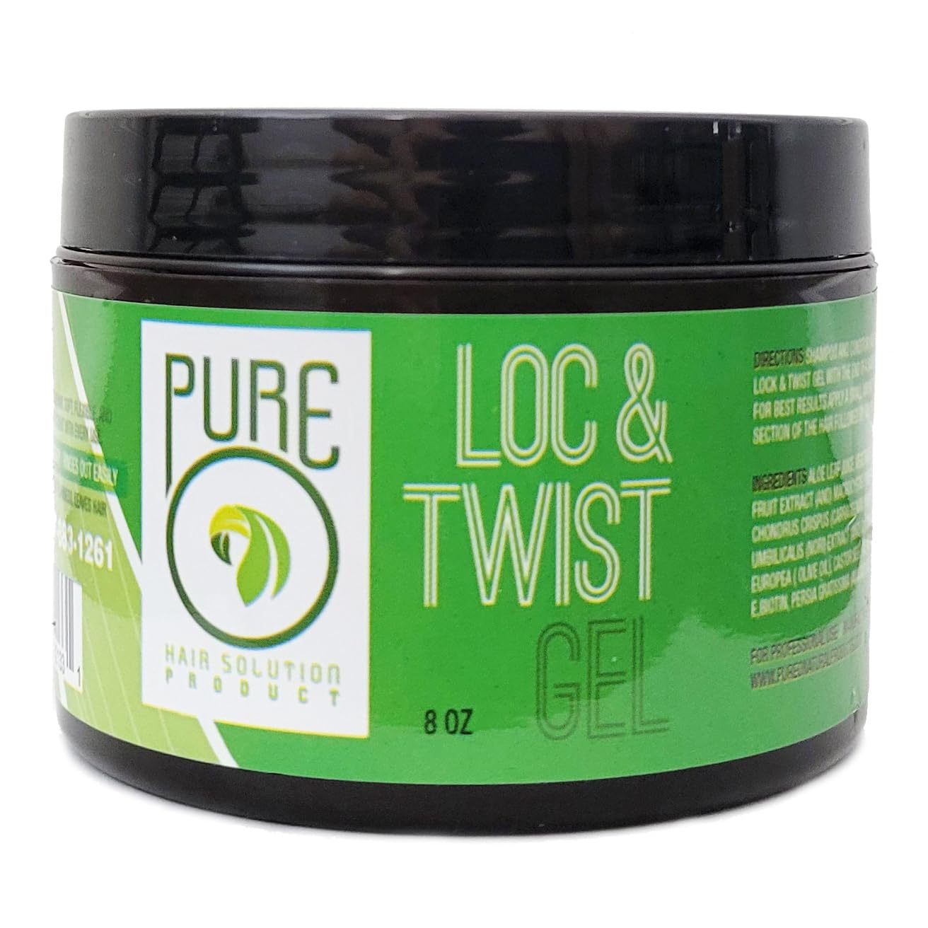 Pure O Hair Solution Product Lock & Twist Gel 8 Oz (Pack of 1) Beauty & Personal Care Pure O
