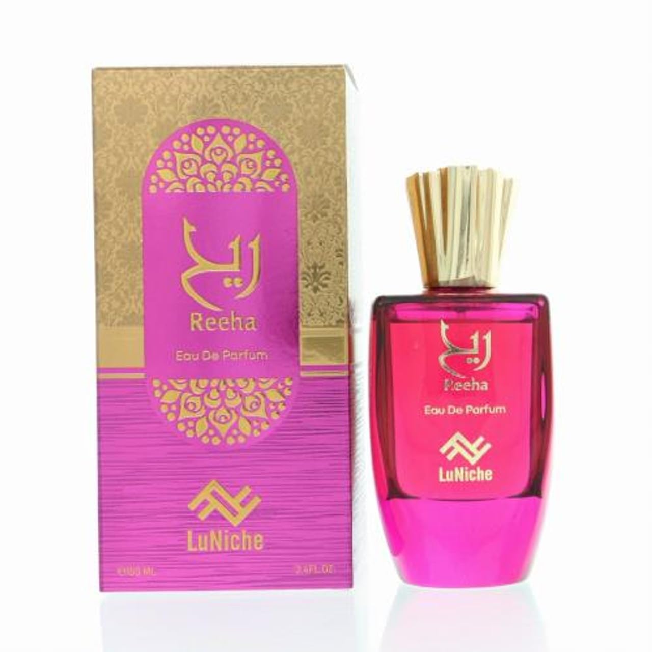 Luniche Reeha for Unisex - 3.4 Oz Eau De Parfum Spray Beauty & Personal Care LUNICHE