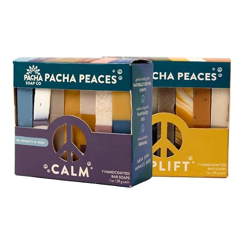 Pacha Soap Co. Bar Soap - Santal & Amber Scent, Handcrafted, Hydrating & Moisturizing Bar Soap with Soothing Essential Oils, Premium Face, Hand & Body Beauty & Personal Care Pacha Soap Co