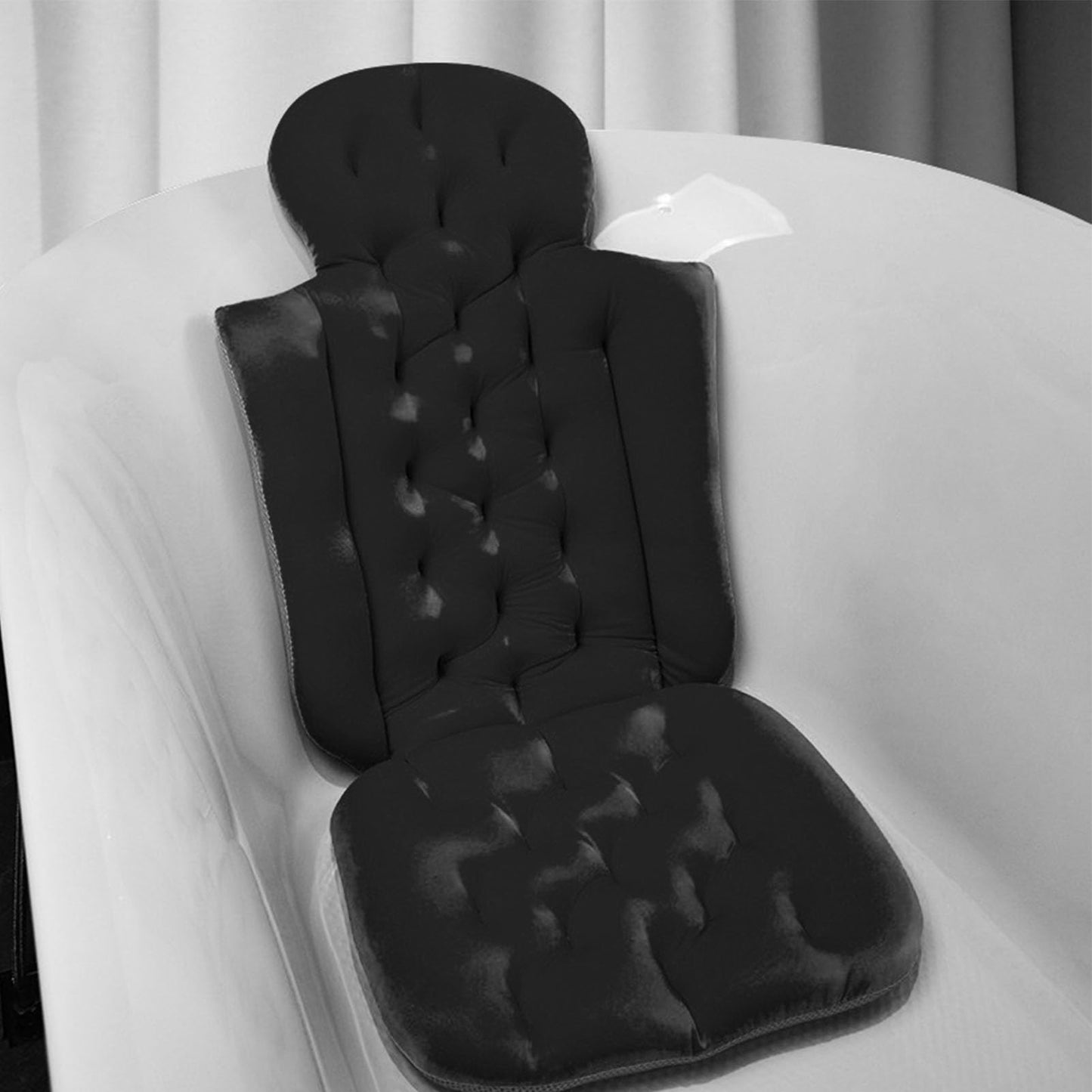 Full Body Bath Pillow Foldable Breathable Quick Drying Soft Bathtub Pillow for Swimming Pool Spa Outdoor Bathtub Ergonomic Design Non Slip Base Beauty and Personal Care Pilipane