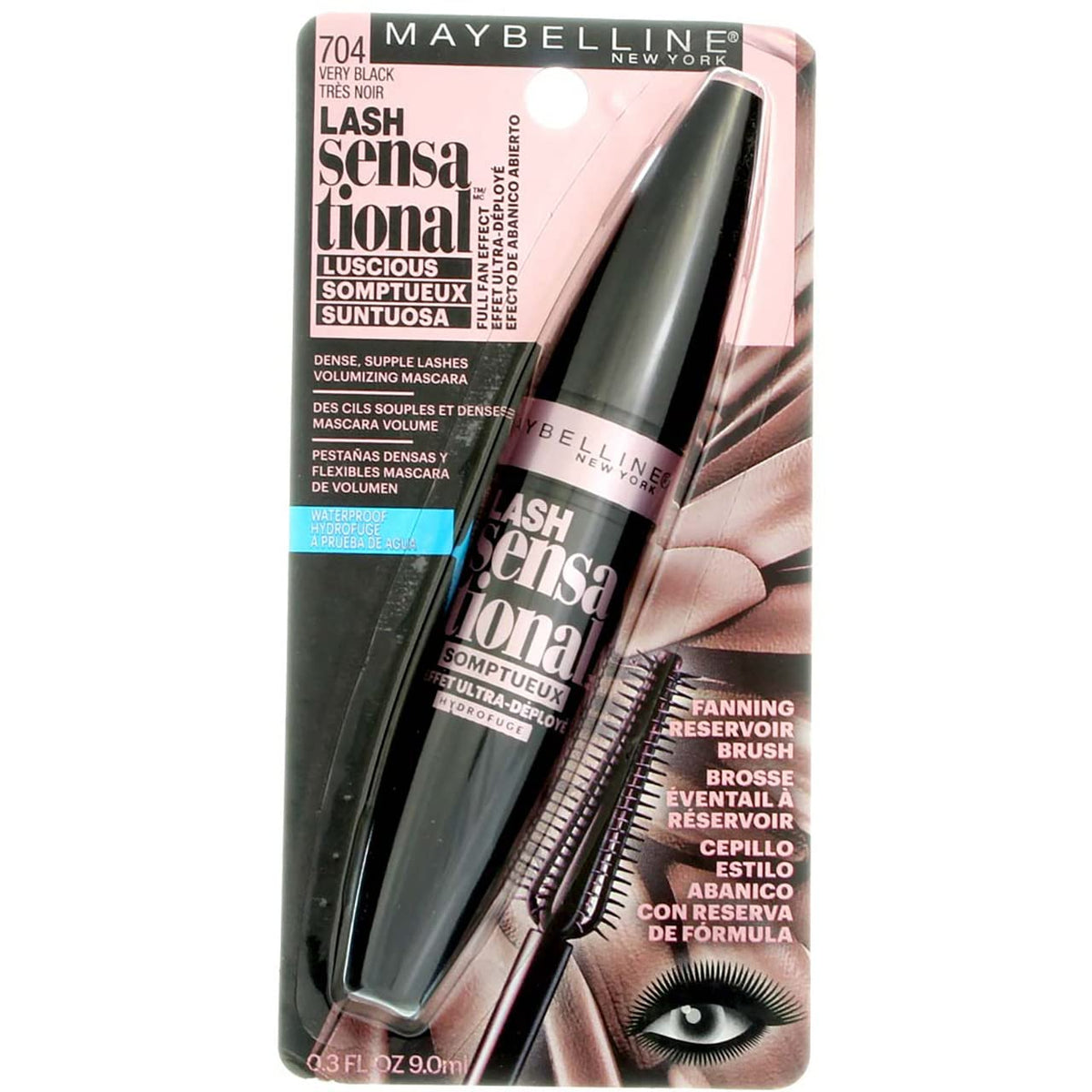 Maybelline Lash Sensational Luscious Very Black Waterproof Mascara