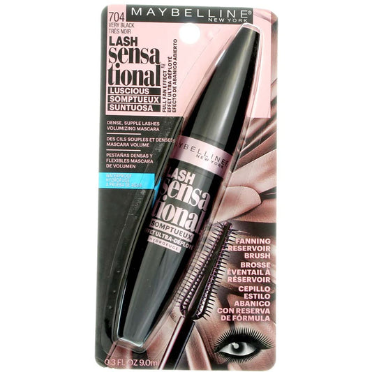 Maybelline Lash Sensational Luscious Very Black Waterproof Mascara