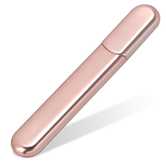 MiDenso Premium Glass Nail File with Case, Crystal Diamond Salon Best Beauty Nail Buffer for Natural and Acrylic Nails Christmas Gift for Woman Beauty & Personal Care MiDenso