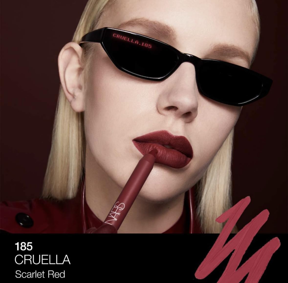 NARS NARS38 Mini Power Matte High-Intensity Lip Pencil Duo - Cruella & Dragon Girl Beauty & Personal Care NARS