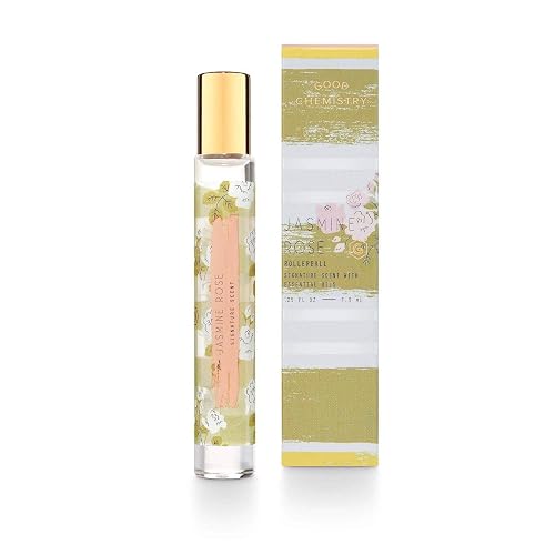Good Chemistry Jasmine Rose Rollerball Signature Scent with Essential Oils .25 Oz Beauty & Personal Care Good Chemistry