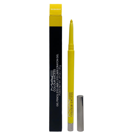 MAC M·A·C Cosmetics Colour Excess Gel Pencil Eye Liner - B-A-N-A-N-A-S (warm bright yellow) .01 oz / .35 g