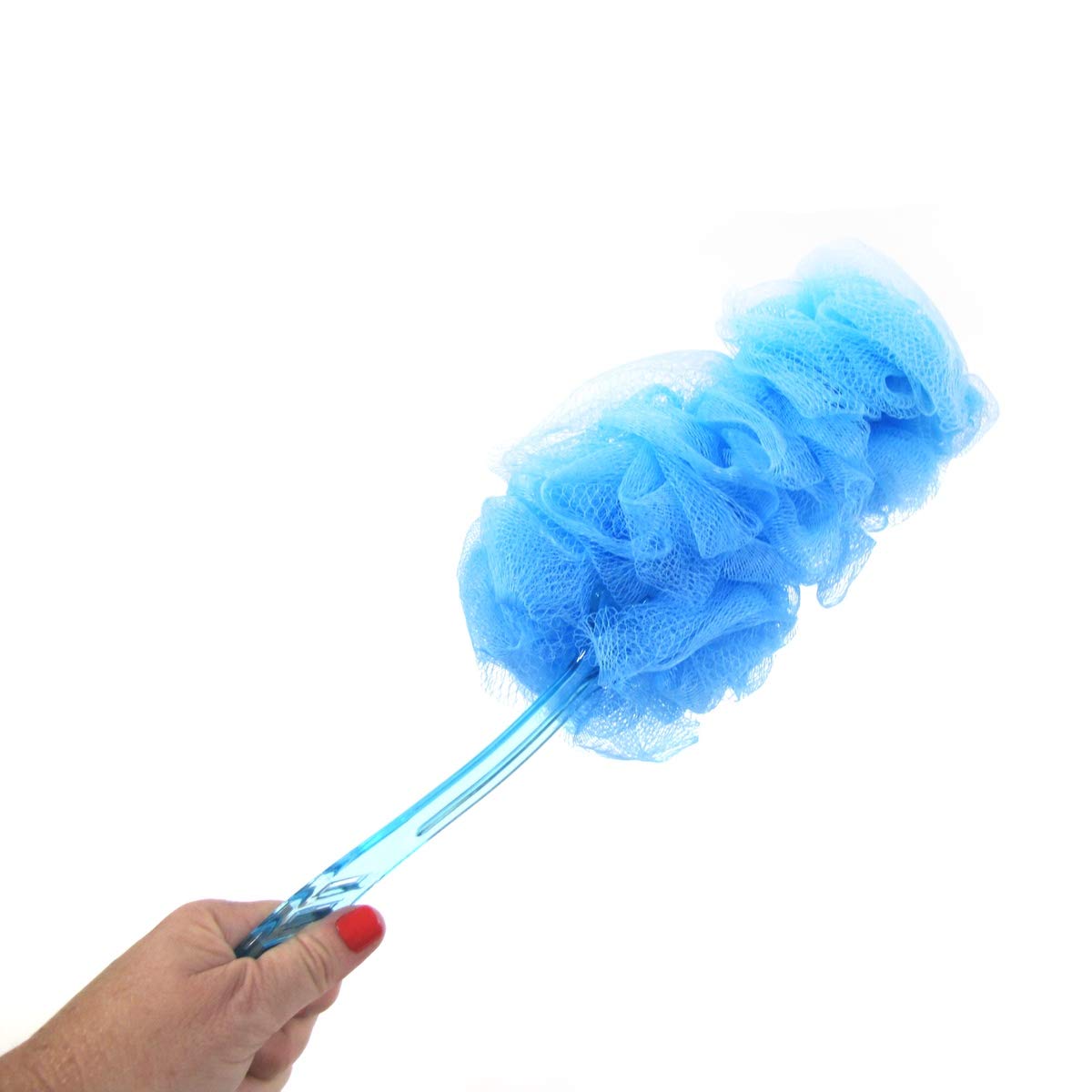 Treasure Gurus Long Handle Body Back Scrubber Shower Bath Loofah Pouf Exfoliating Washcloth Loofa Sponge Beauty and Personal Care TG,LLC