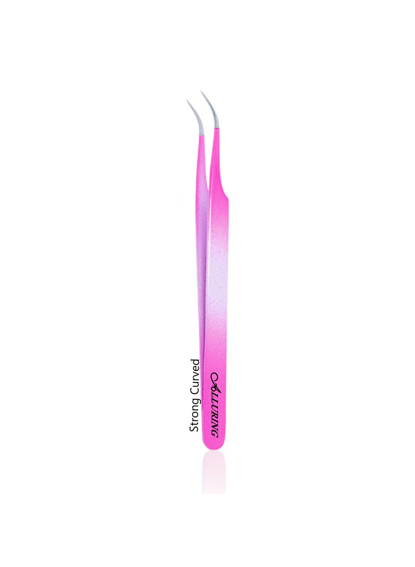 Alluring Ombre Bright Pink & Light Blue Tweezers Beauty and Personal Care Alluring