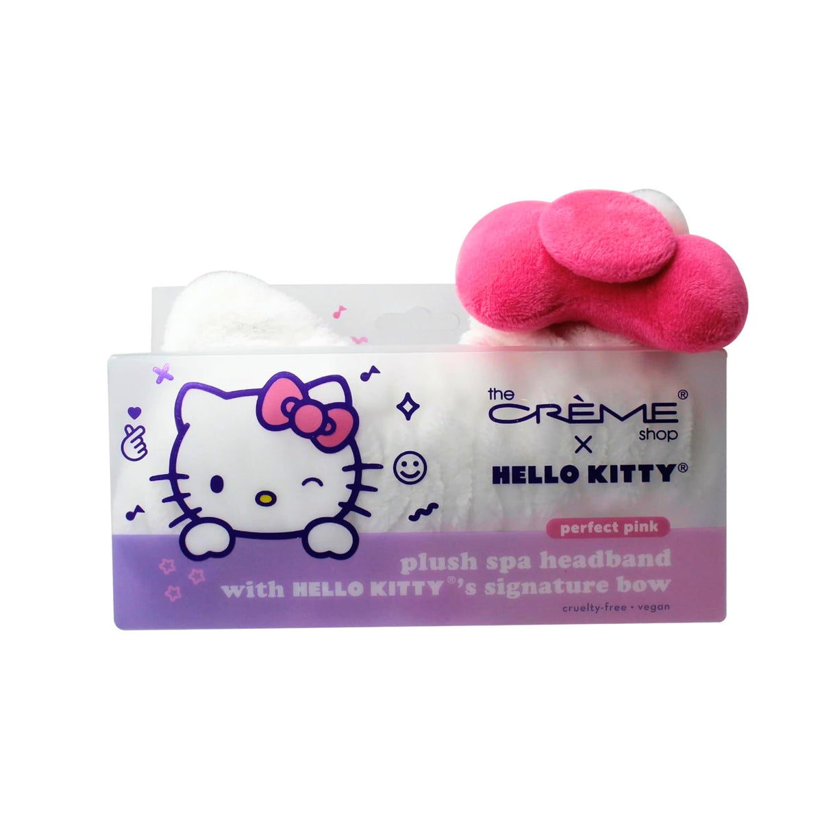The Crème Shop x Hello Kitty 3D Teddy Headband (Pink Bow)