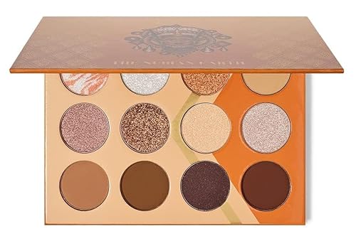 Juvia's Place Nubian Earth Palette - Browns, and Tans - Matte and Shimmer Pressed Pigments - Flattering for All Skin Tones - Shine Brown, White, Brown Beauty & Personal Care Juvia's Place