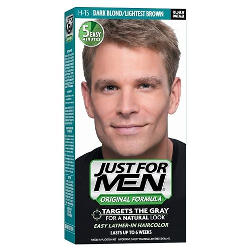 JUST FOR MEN Hair Color H-15 Dark Blond 1 Each (Pack of 2) Beauty & Personal Care Just for Men