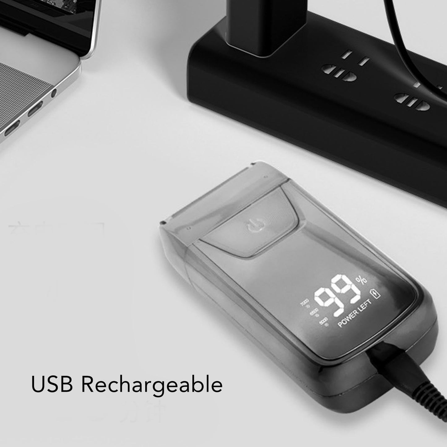 XHTLLO Hair Clippers, LCD Display Electric Hair Clipper for Men, Floating Stainless Steel Cutter, Efficient Trimming Perfectly Fit Cordless Barber Beauty and Personal Care XHTLLO