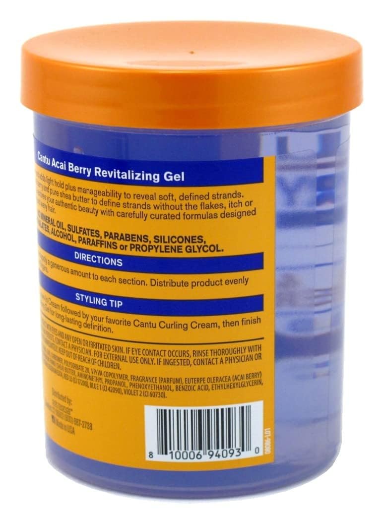 Cantu Acai Berry Gel Revitalizing 18.5 Ounce Beauty & Personal Care Cantu